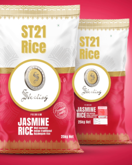 ST21 Premium Jasmine Rice (25 kg Net)